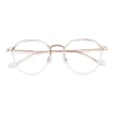 Прозрачный белый золотой