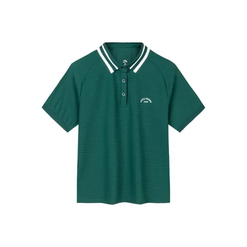 ANTA Поло Женские Гриб Зеленый