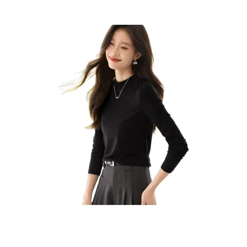 Mo Han Yi Mei T Рубашка Женская Черная