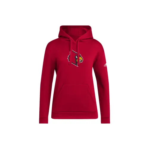 Adidas Louisville Hoodie Толстовка Женская Красная