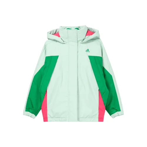 Adidas Зеленые Женские Пуховики