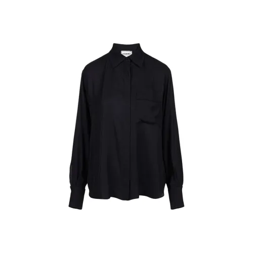 Цвет айсберга FW24 Рубашка Женская Черная