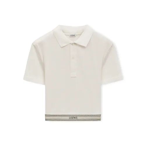 LOEWE FW24 Поло Женское Белое