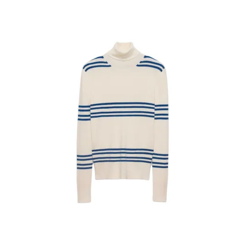 PRADA Свитер Женский Синий Белый