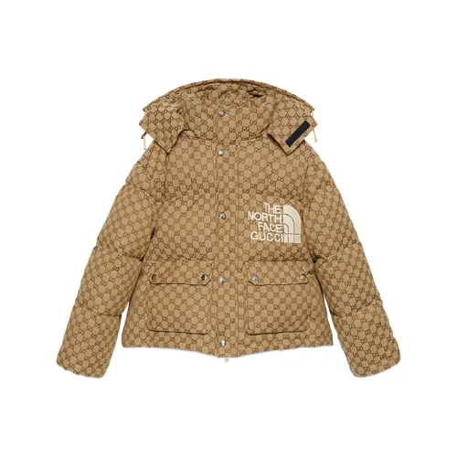 GUCCI x THE NORTH FACE Gucci X The North Face Пуховик Зимний Женский Коричневый