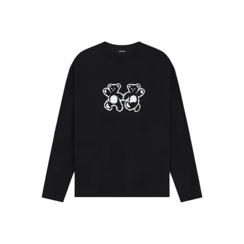 WE11DONE Т-рубашка с оборванным рукавом унисекс черная