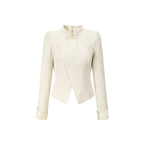 CHICHY CHICHY Экрю Женские Рубашки