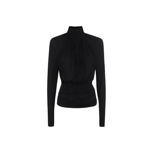 SAINT LAURENT FW23 Рубашка Женская Черная