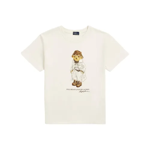 Polo Ralph Lauren T-рубашка Женская Deck Выстиранный Белый