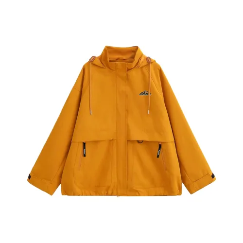 SAIQI Куртки Пальто Женские Подсолнух