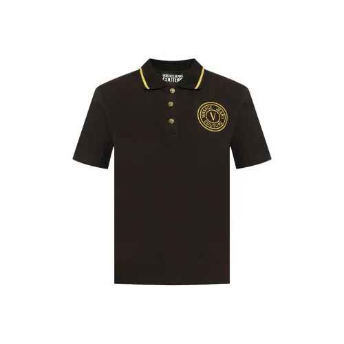VERSACE JEANS COUTURE Черное Женское Поло