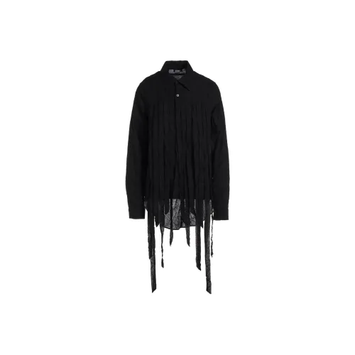 Yohji Yamamoto Черные Женские Рубашки