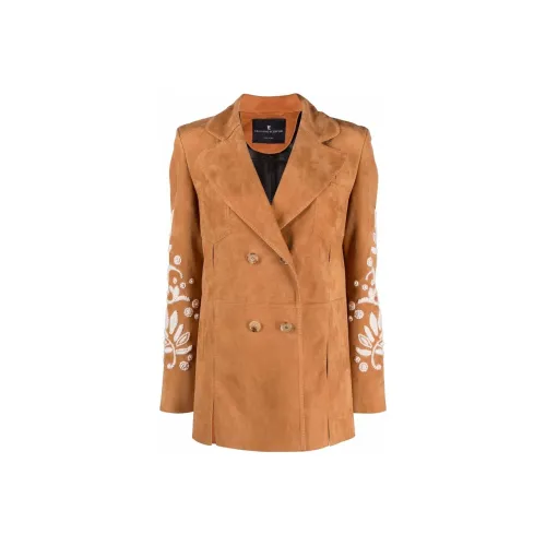 ERMANNO SCERVINO Коричневые Женские Куртки