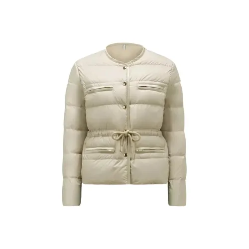 Moncler Светло-янтарные Женские Пуховики