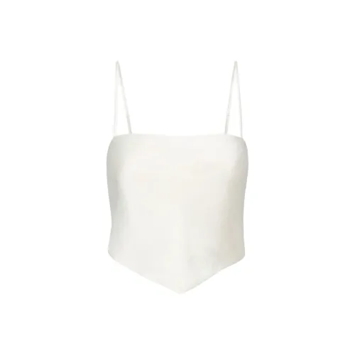 ARITZIA Sunday Best Elektra Satin Топ на бретелях Женский Светлая береза Светлая береза