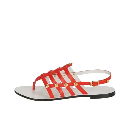 VERSACE One Ремень Сандалии Женские Red