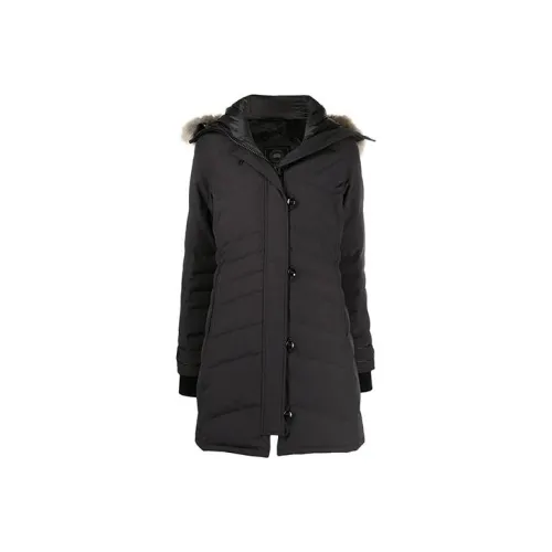 Canada Goose Lorette Series Черные Женские Пуховики