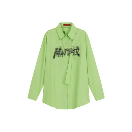 MYMIX Зеленые Женские Рубашки