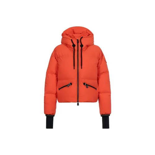 Moncler Grenoble Оранжево-красные Женские пуховики