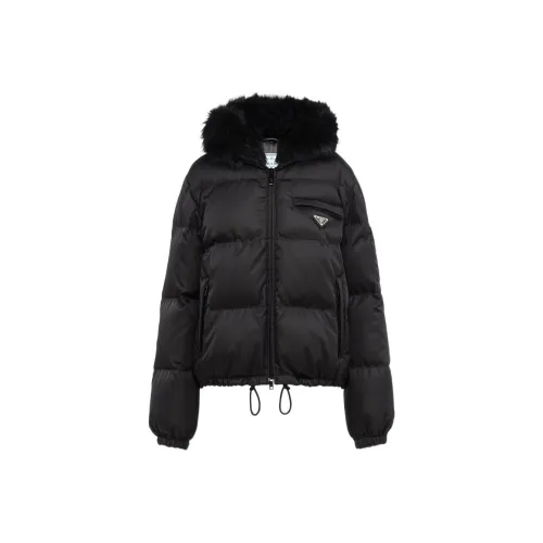 PRADA FW22 Пуховик Женский Черный