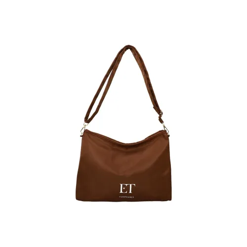 Everthames Нейлоновая Сумка через плечо Стандартная Унисекс Коричневая