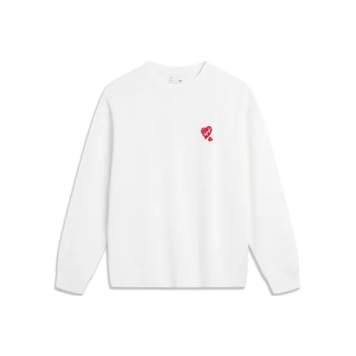 LINING Sports Life Collection Сливочный Женские Толстовки