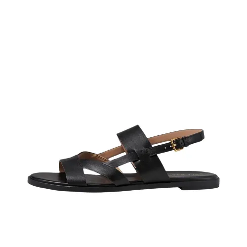 COLE HAAN Fawn One Ремешок Сандалии Женские Черные