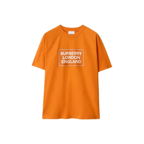 Burberry T-рубашка женская оранжевая