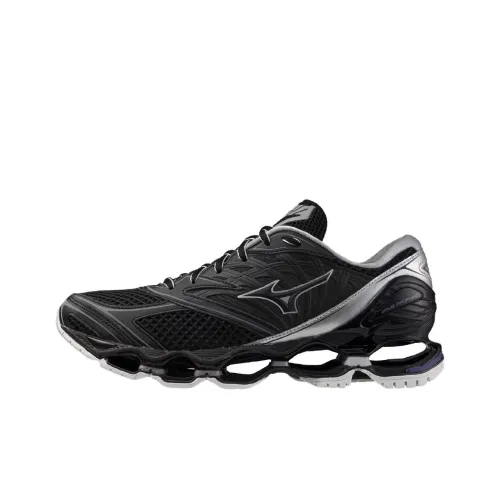 Mizuno Wave Prophecy LS Повседневный Низкий Топ Черный/Серебряный Унисекс