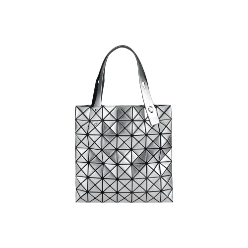 ISSEY MIYAKE PLATINUM COFFRET Полиуретан Тоут Сумка Сумка для покупок Сумка Women's Silver