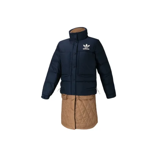 adidas originals Синий, Коричневый, Многоцветный Женские Пуховики