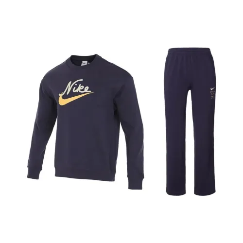 nike Повседневная спортивная одежда Мужская Темно-фиолетовая