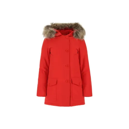 WOOLRICH Красный Женские Пуховики