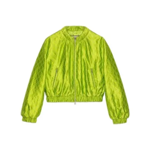 GUCCI Изумрудно-зеленая Женская Куртка