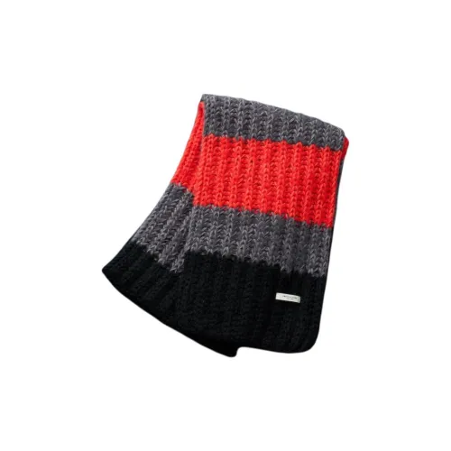 FREAK'S STORE Акриловые Шерстяные Мохерные Вязаные Шарфы Унисекс Многоцветные