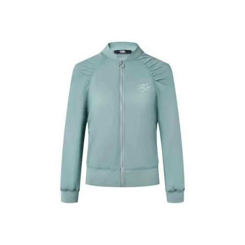 Куртки и пальто женские от KARL LAGERFELD