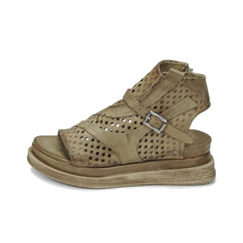 AirStep LAGOS PERF Римские Сандалии Женские Зеленые