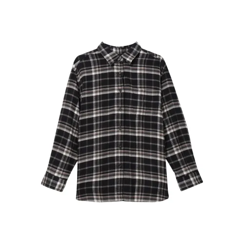 UNIQLO Черные Женские Рубашки