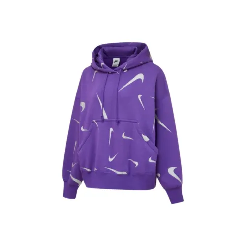 Nike Толстовка Женская Зоопарк Фиолетовый Волчий Серый