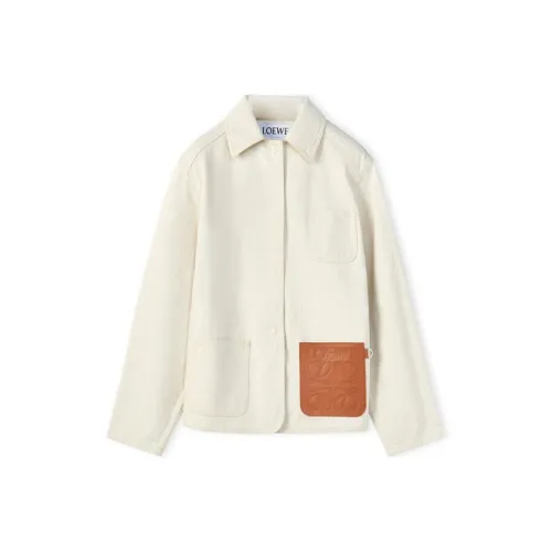 LOEWE Куртка Женская Светлый Умбра