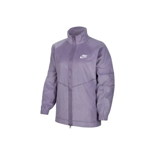 NIKE Фиолетовые Женские Куртки
