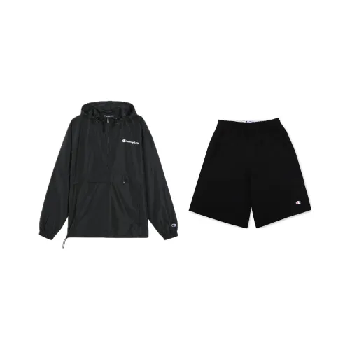 Champion Повседневная Спортивная Одежда Унисекс Черный