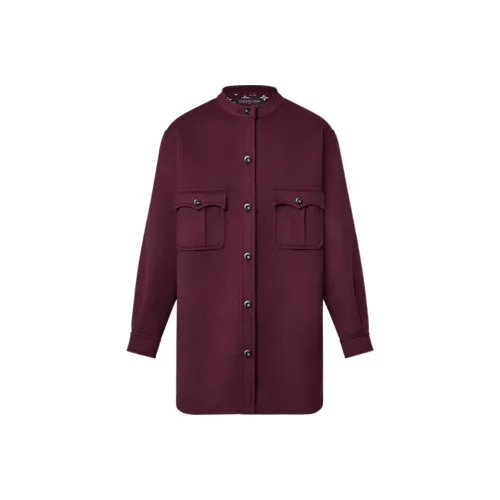 LOUIS VUITTON Куртка Женская Бордовая