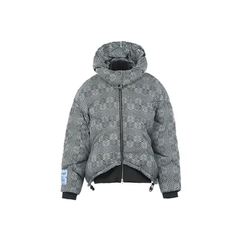 McQ Alexander McQueen Пуховик Женский Серый