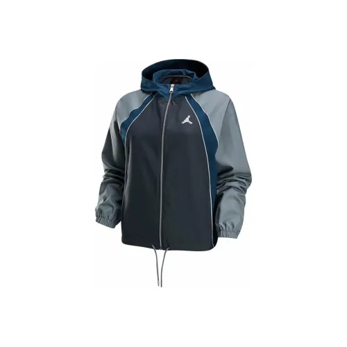 Nike FW24 Куртка Женская Синяя Серый