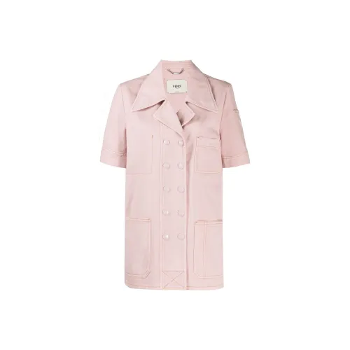 FENDI Розовый Женский Куртки