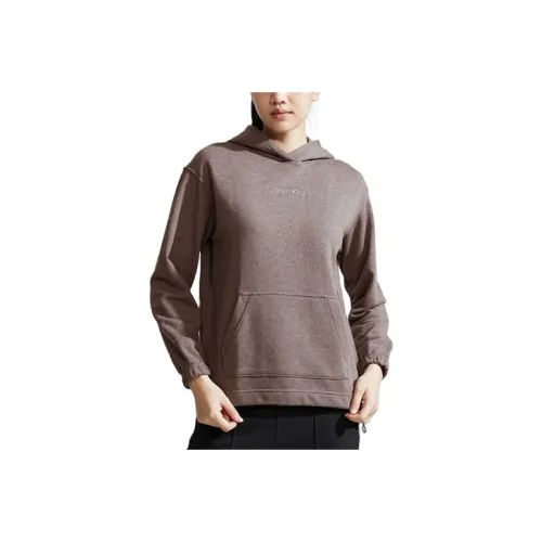CALVIN KLEIN FW23 Толстовка Женская Средняя Серая CAMEL