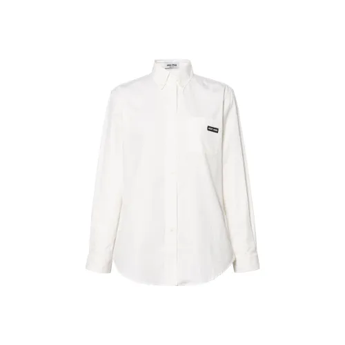 MIU MIU Белые Женские Рубашки