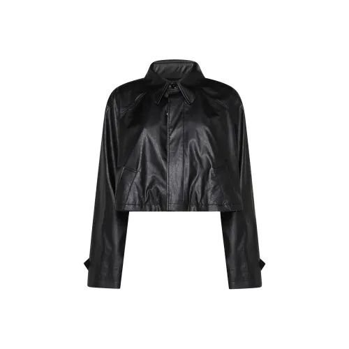 MM6 Maison Margiela Черные Женские Куртки
