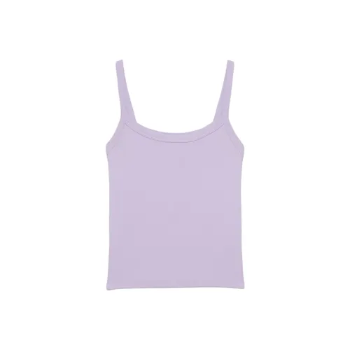 Aritzia TNA HomeStretchTM Майка с круглым вырезом Tank Top Женский Лавандовый Лаванда